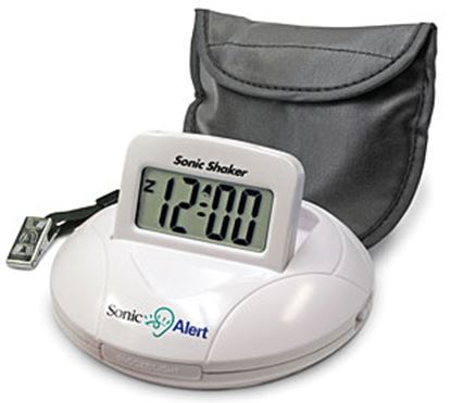 Picture of SONIC ALERT VIBRATING TRAVELING ALARM CLOCK