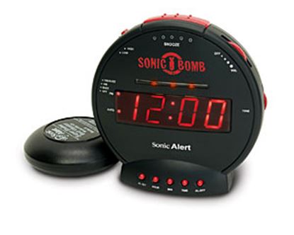 Picture of SONIC BOOM SONIC BOMB ALARM CLOCK W/SHAKER