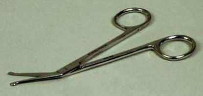 Picture of Angled Blunt End Safety Scissors
