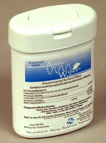 Picture of DISCONTINUED Audiologists Choice Audio Wipes - Porta Pack