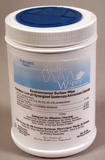 Picture of Audiologist's Choice Audio Wipes - Canister