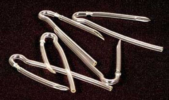 Picture of TUBE LOCK ASSM #13 THICK 10/PK  SILVER LOCK