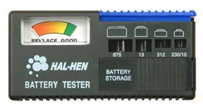 Picture of HAL HEN BATTERY TESTER 10/BOX