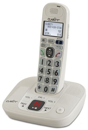 Picture of CLARITY D714 AMPLIFIED CORDLESS PHONE W/ANSW. MC