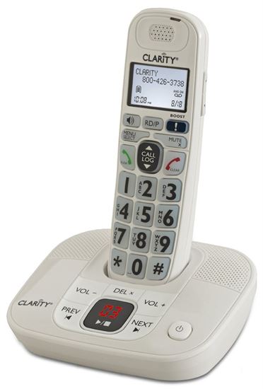 Picture of CLARITY D714 AMPLIFIED CORDLESS PHONE W/ANSW. MC