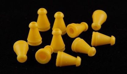 Picture of GAI KR Series Eartips, 7 mm, Yellow