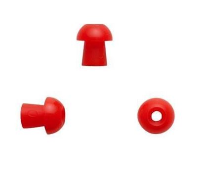 Picture of ADI Mushroom Ear Tip, 10 mm, Red 100pcs