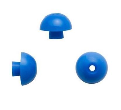 Picture of ADI Mushroom Ear Tips, 15 mm, Blue 100pcs