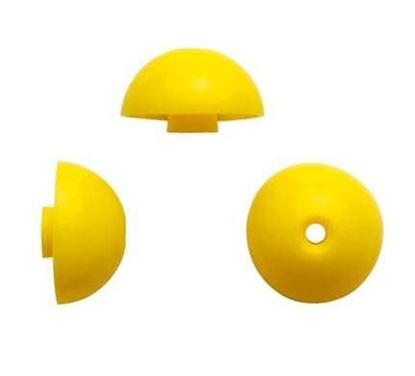 Picture of ADI Mushroom Ear Tips, 19 mm, Yellow 100pcs