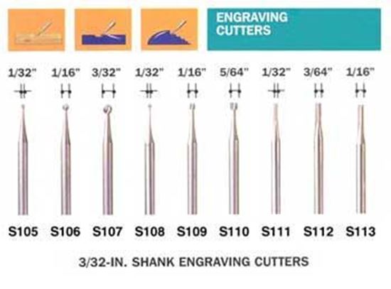 Picture of Steel Engraving Cutters