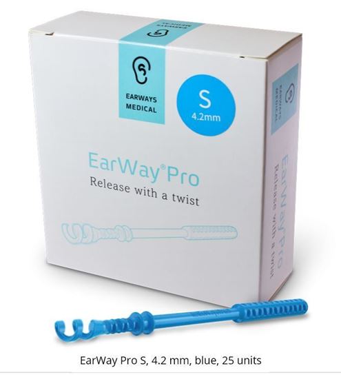 Picture of EarWay Pro S, 4,2mm, Blue - 25 Pack Size S