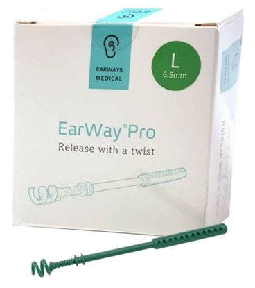 Picture of EarWay Pro L, 6,5mm, Green - 25 Pack Size Large