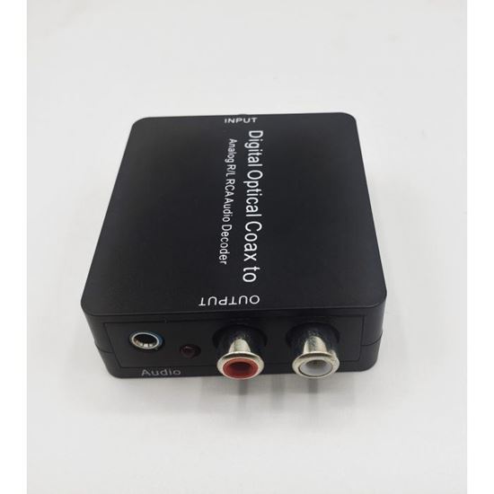 TOSLINK TO RCA ANALOG CONVERTER DAC-202B-Diatec Canada