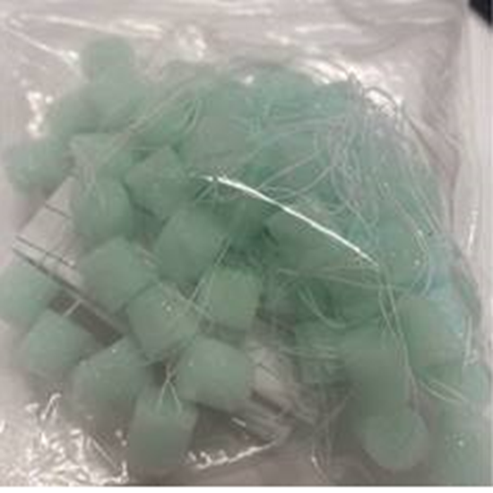 Picture of Oto Blocks - Small 8mm (CHANGED TO GREEN TINT)